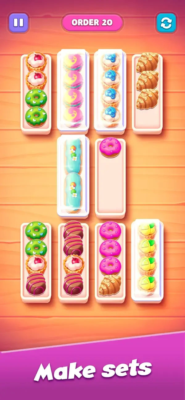 Sweet Sort: Color Sorting Game screenshot 3