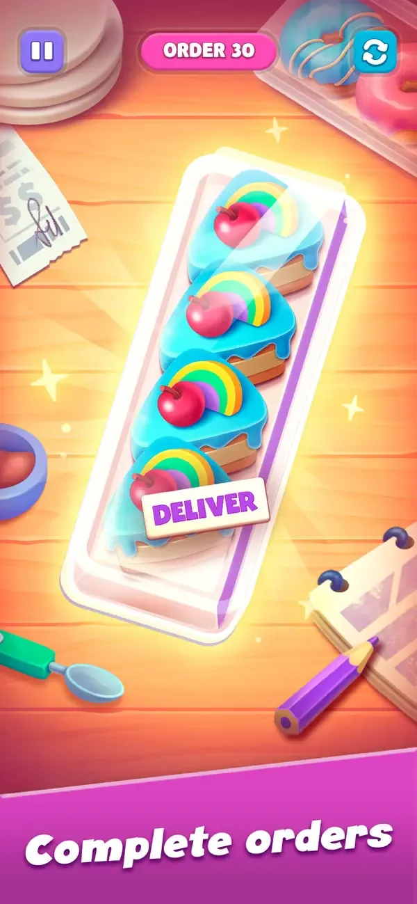 Sweet Sort: Color Sorting Game screenshot 5
