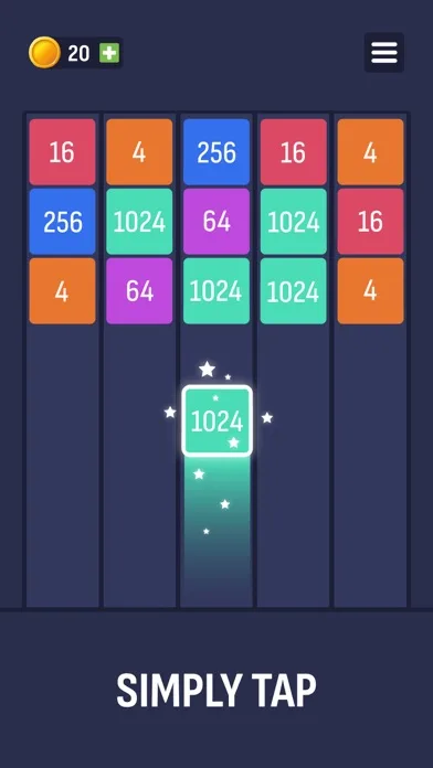 X2 Puzzle: Number Merge 2048 screenshot 4