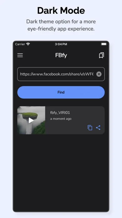 FSaver - Facebook Video Saver screenshot 3