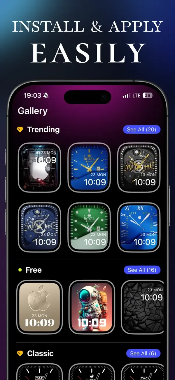 Luxury Watch Faces Gallery #1 screenshot 5