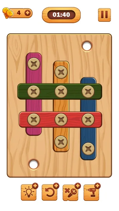 Screw Puzzle: Wood Nut & Bolt™ screenshot 5