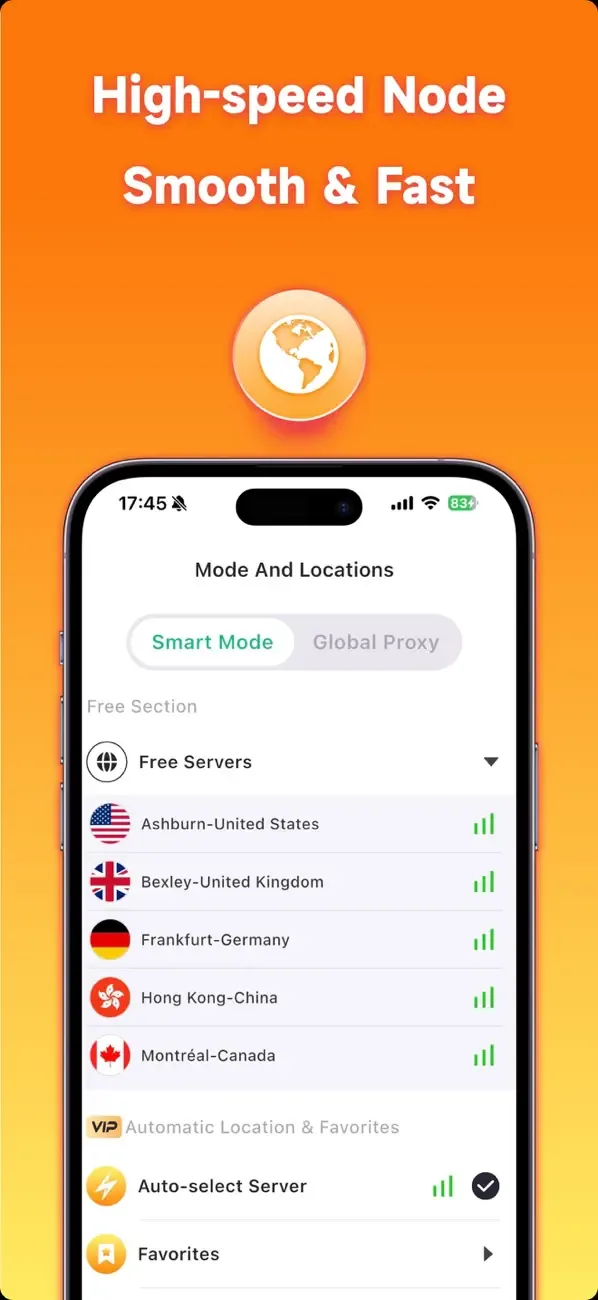 LightningX VPN: Fast Unlimited screenshot 1