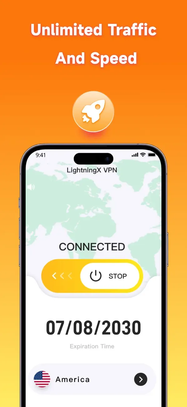 LightningX VPN: Fast Unlimited screenshot 2