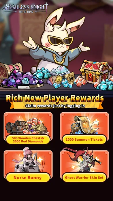 Headless Knight: Idle RPG screenshot 1