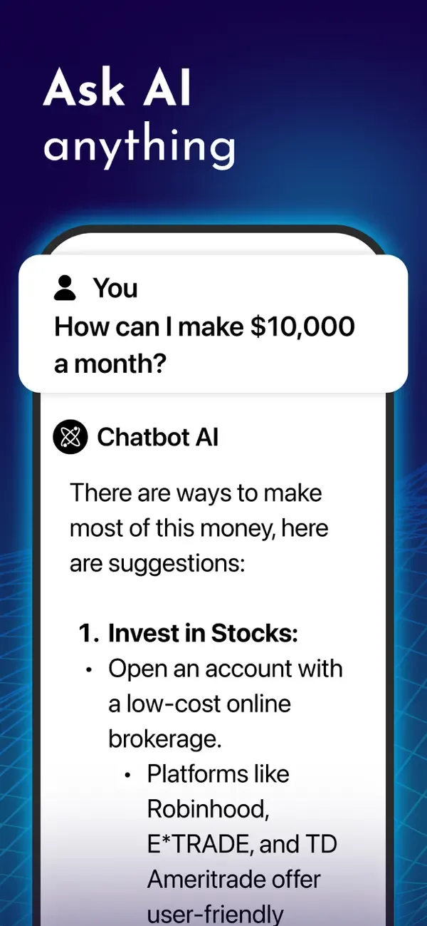 Chatbot AI - Smart Search Bot screenshot 2