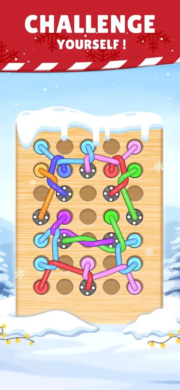 Woody Untangle Rope 3D Puzzle screenshot 4
