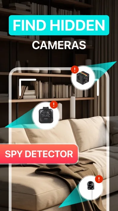 Hidden Camera Spy Detector Hid screenshot 1