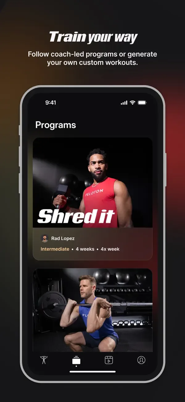 Peloton Strength+ screenshot 4