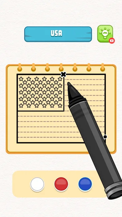 Flag Painting Puzzle screenshot 2