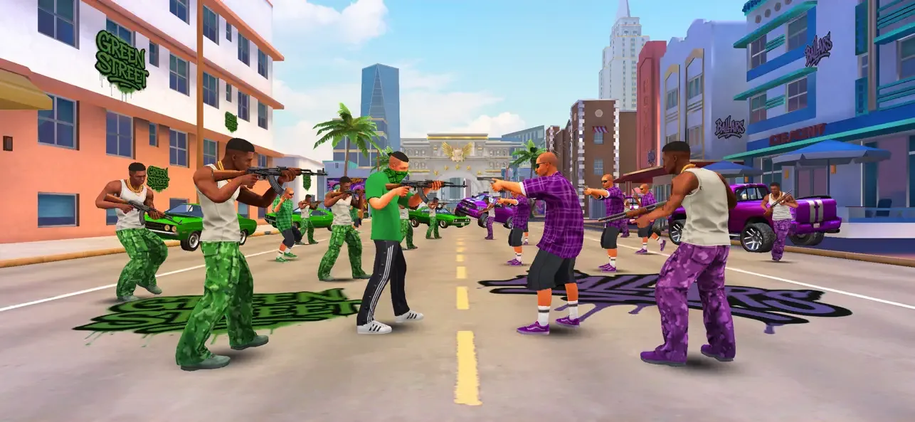 Gangs Fighter: Vice Island screenshot 1