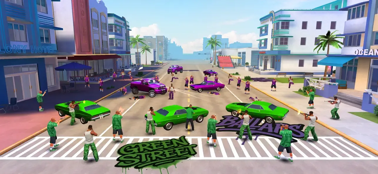 Gangs Fighter: Vice Island screenshot 3