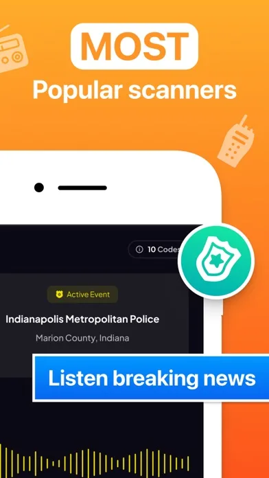 Police Fire Radio Scanner Jail screenshot 3
