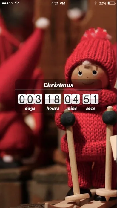 Countdown App Free (Big Day Event Timer Reminder) screenshot 1