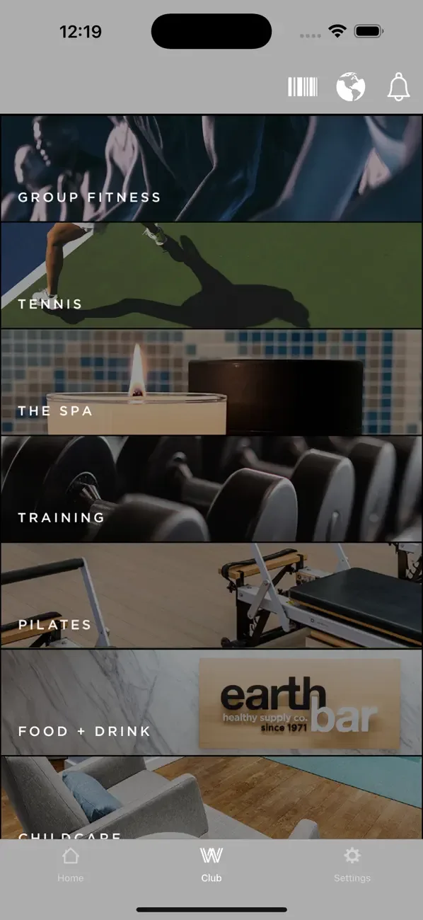 Woodside Health Club screenshot 2