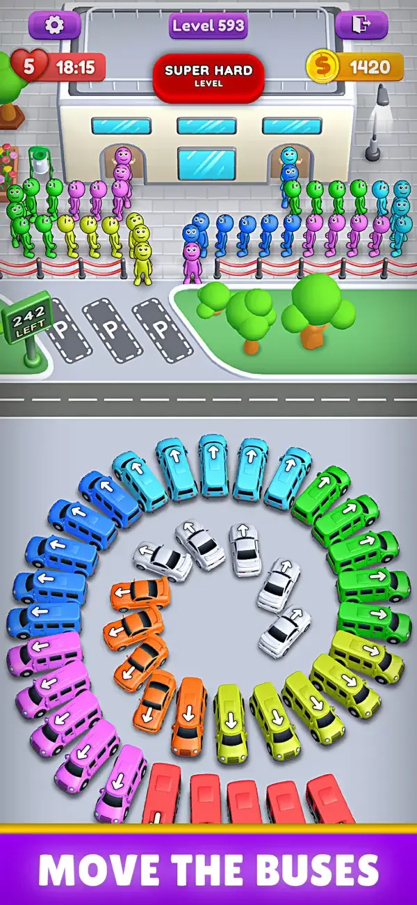 Crowd Express: Boarding Puzzle screenshot 2