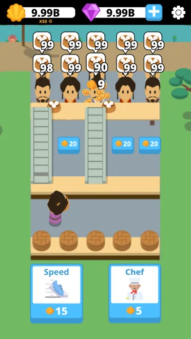 Idle Eras Bar: Food Tycoon screenshot 1