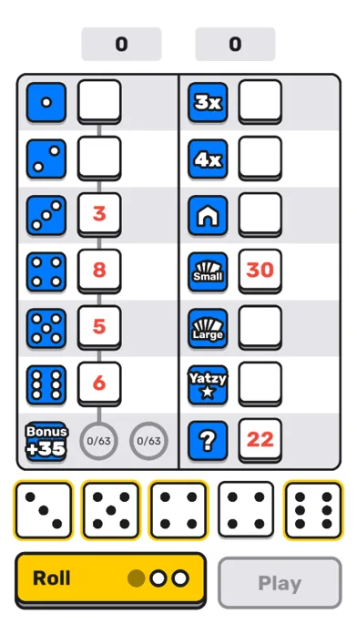 ­Yatzy screenshot 1