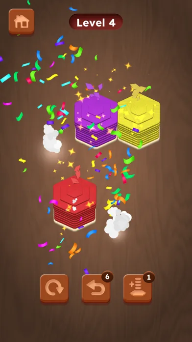 Wood Hexa Sort - Card Puzzle screenshot 2