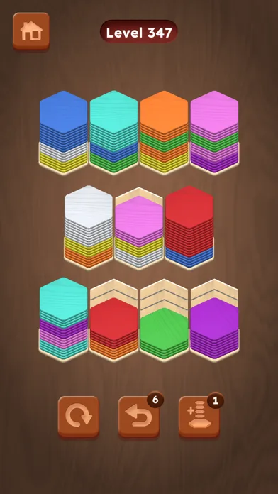 Wood Hexa Sort - Card Puzzle screenshot 3