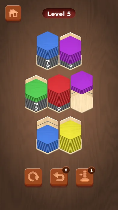 Wood Hexa Sort - Card Puzzle screenshot 4