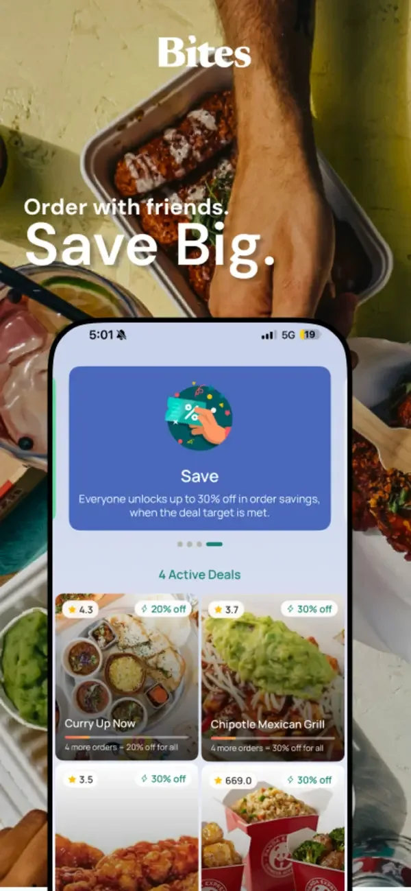 Bites: Food Delivery screenshot 3