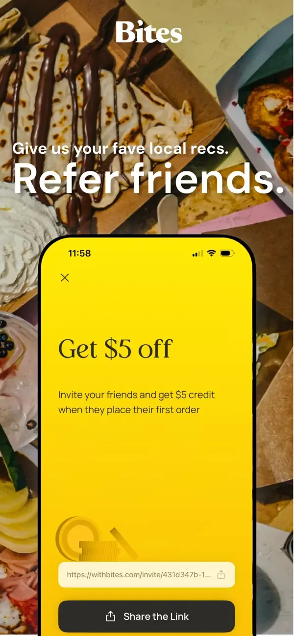 Bites: Food Delivery screenshot 4