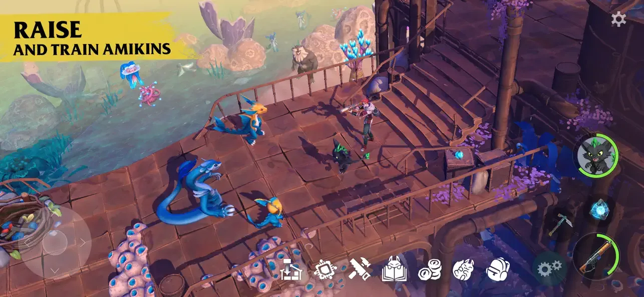 Amikin Village: Magic Sim RPG screenshot 1