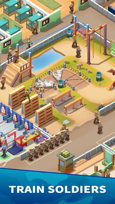 Army Tycoon:Idle Base screenshot 1