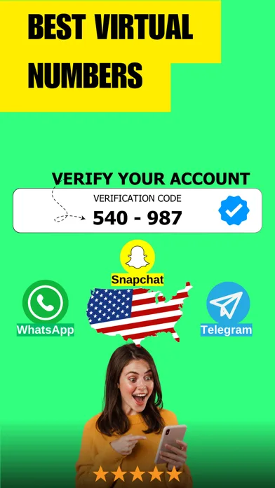 Virtual Phone Number for SMS screenshot 1