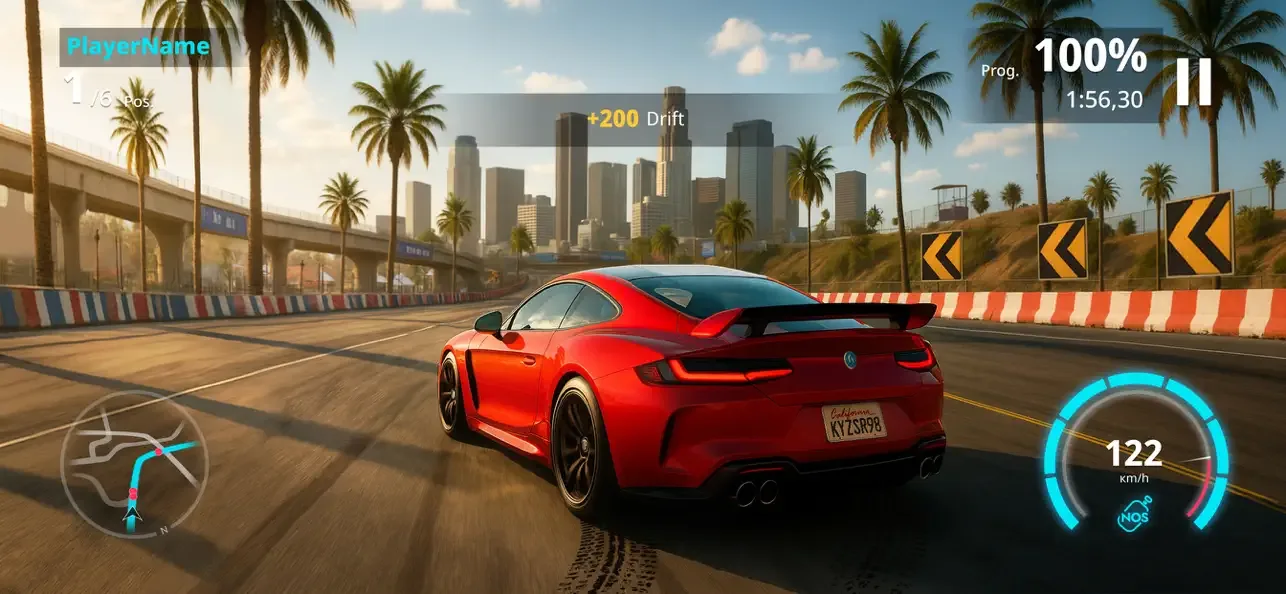 Nitro Rush: Car Racing Game screenshot 1