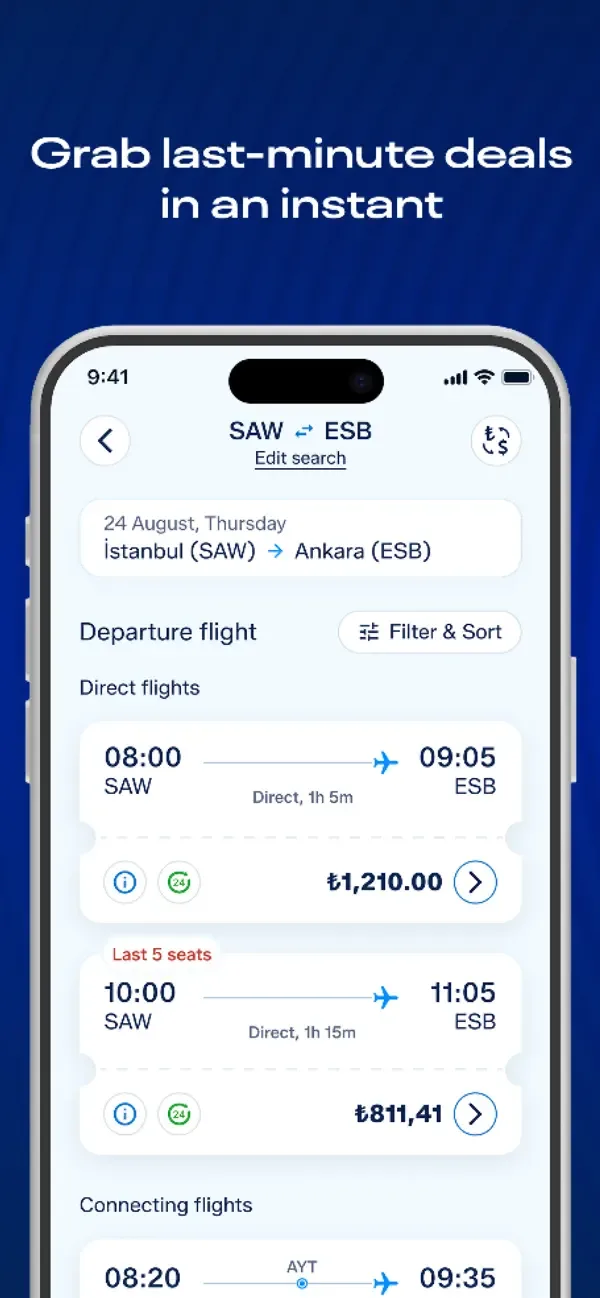 AJet - Cheap Flight Ticket screenshot 3
