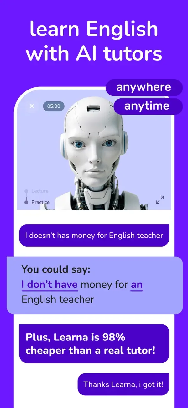 Speak & Learn English: Learna screenshot 3
