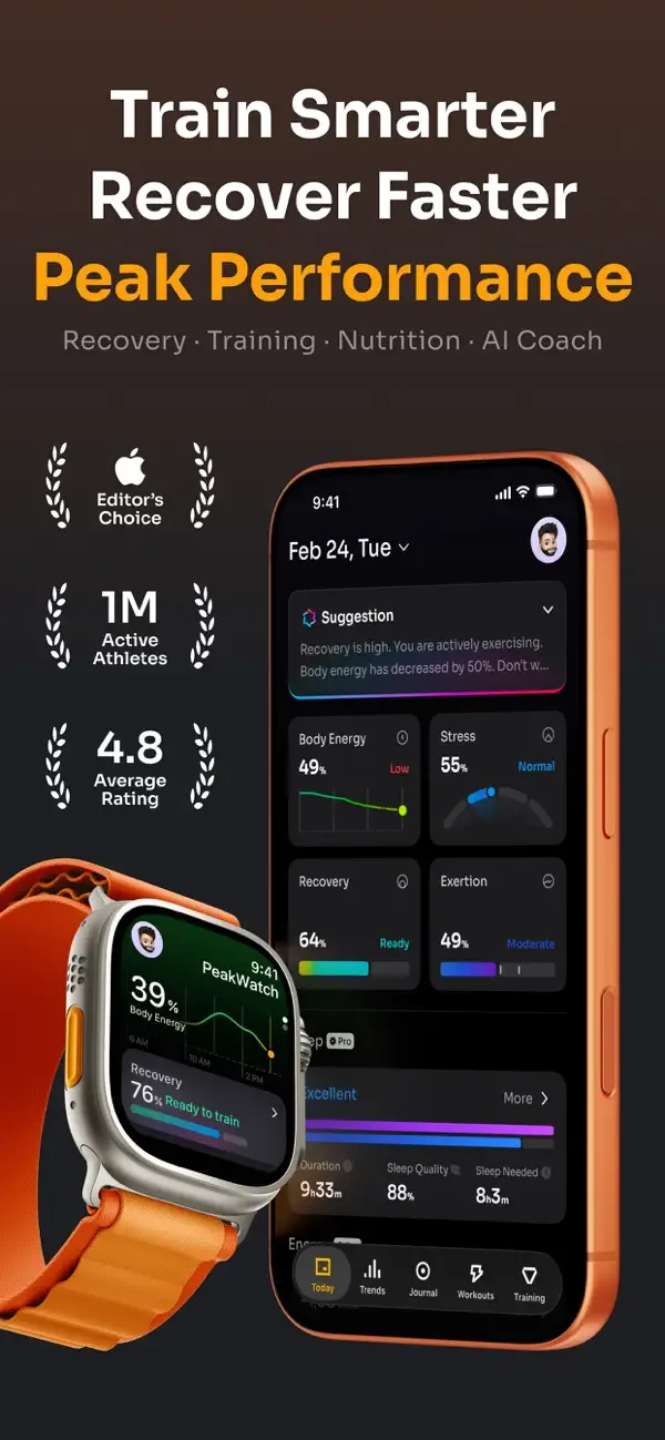 PeakWatch - AI Fitness Coach screenshot 1