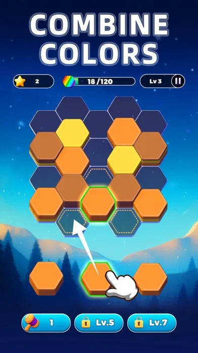 Hexa Master 3D - Color Sort screenshot 2