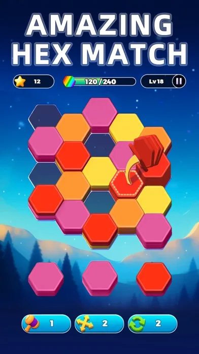 Hexa Master 3D - Color Sort screenshot 4