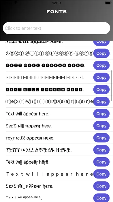 FontLab - Keyboard  for iPhone screenshot 2