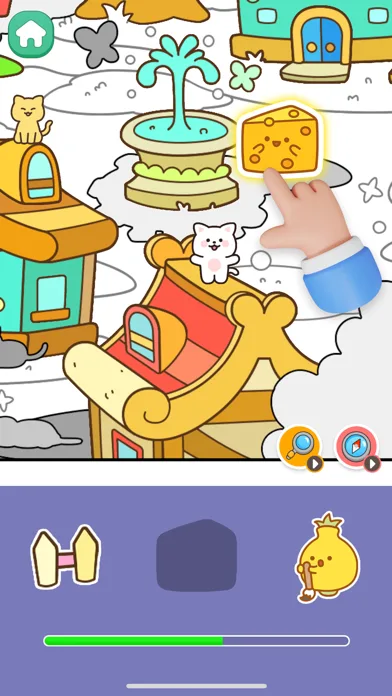 StickerTown Puzzle: Color book screenshot 4