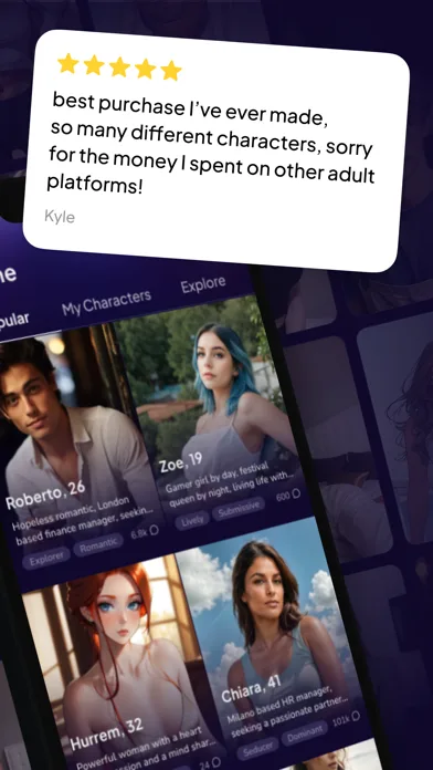 Fling AI Character & Roleplay screenshot 2