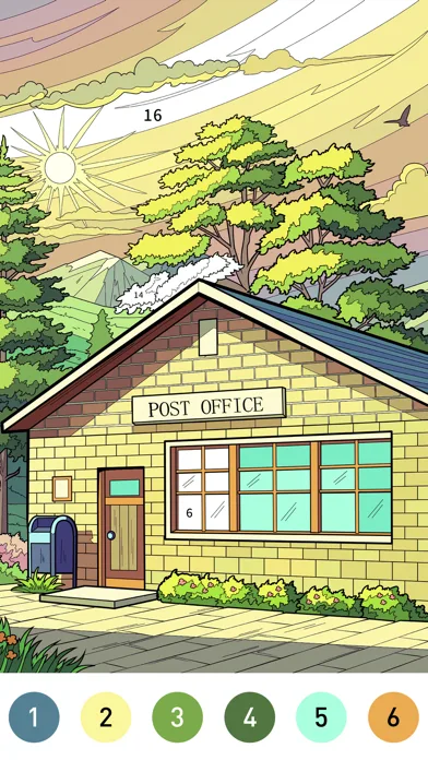 Nostalgia Color by number game screenshot 5