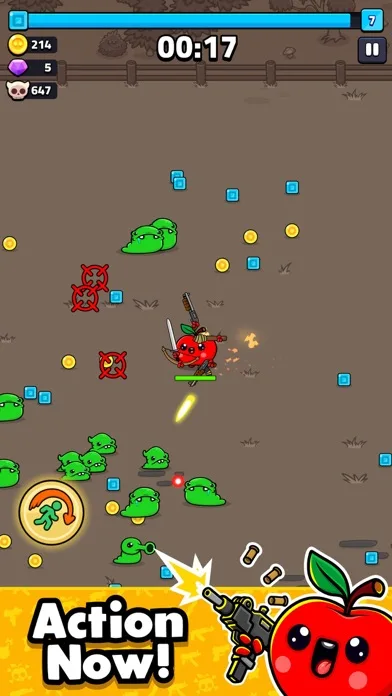 Apple Grapple: Survivor screenshot 1