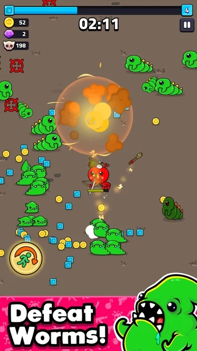 Apple Grapple: Survivor screenshot 2