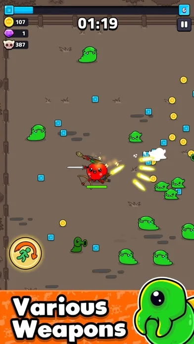 Apple Grapple: Survivor screenshot 4
