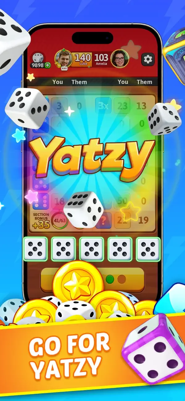 Yatzy Blitz: Classic Dice Game screenshot 4