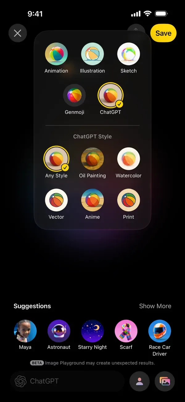 Image Playground screenshot 3