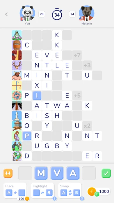 WordPix－Crossword Puzzle Game screenshot 1
