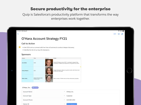 Quip - Docs, Chat, Sheets screenshot 5