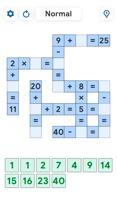 Crossmath Games - Math Puzzle screenshot 4