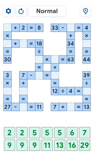 Crossmath Games - Math Puzzle screenshot 5