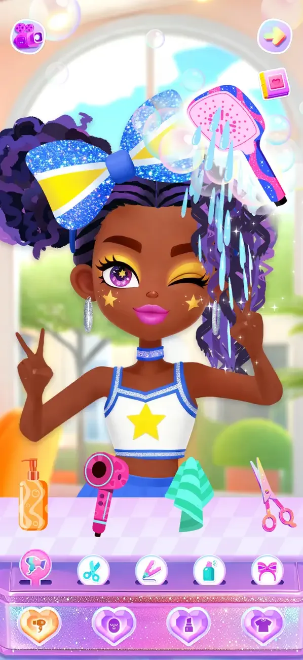 Aha Makeover-Beauty Salon Game screenshot 2